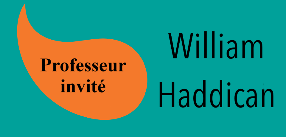 Image professeur invit&eacute; William Haddican