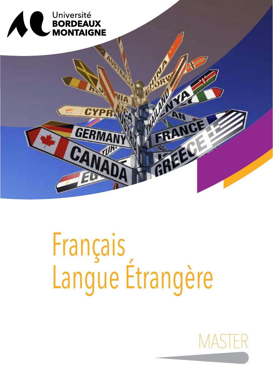 Master S French As A Foreign Language Bordeaux Montaigne