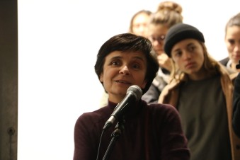 05-Hélène Sorbé, directrice de thèse d'Alban-Hommage Alban Denuit-1an-Maison des Arts-Université Bordeaux Montaigne.jpg