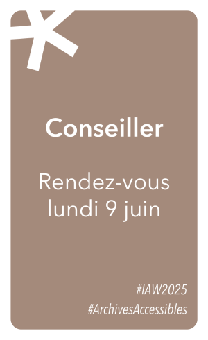 Conseiller : rendez-vous lundi 9 juin