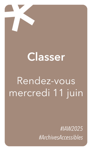 Classer : rendez-vous mercredi 11 juin