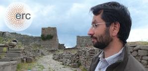 Alberto Dalla Rosa sur le site d’Assos (aujourd’hui Behramkale en Turquie occidentale). Cliché Margherita Facell