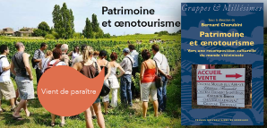 couverture de Patrimoine et œnotourisme