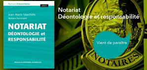 couverture de Notariat. Déontologie et responsabilité