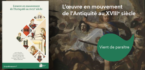 Couverture de L’œuvre en mouvement. De l’Antiquité au XVIIIe siècle