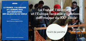 couverture de La France, l’Allemagne et l’Europe face aux migrations, défi majeur du XXIe siècle
