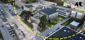 Un espace du campus de l'Université Bordeaux Montaigne