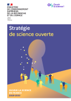Stratégie de science ouverte (couverture)