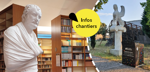 Bibliothèque Robert Étienne en chantier - Infos chantier - Juin 2021