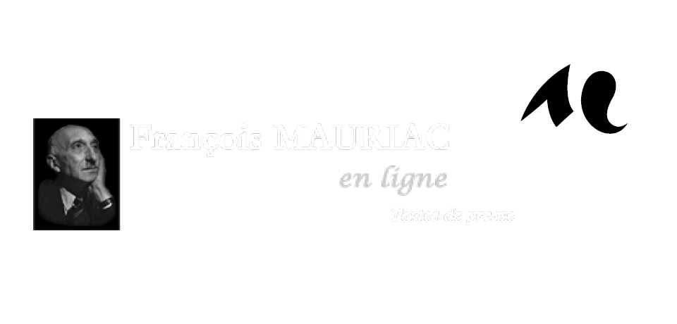 Mauriac en ligne